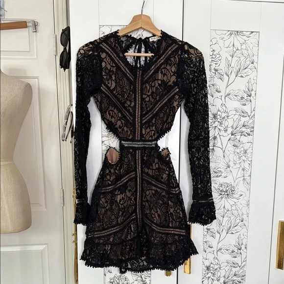 For Love & Lemons emery lace mini dress - Picture 5 of 11